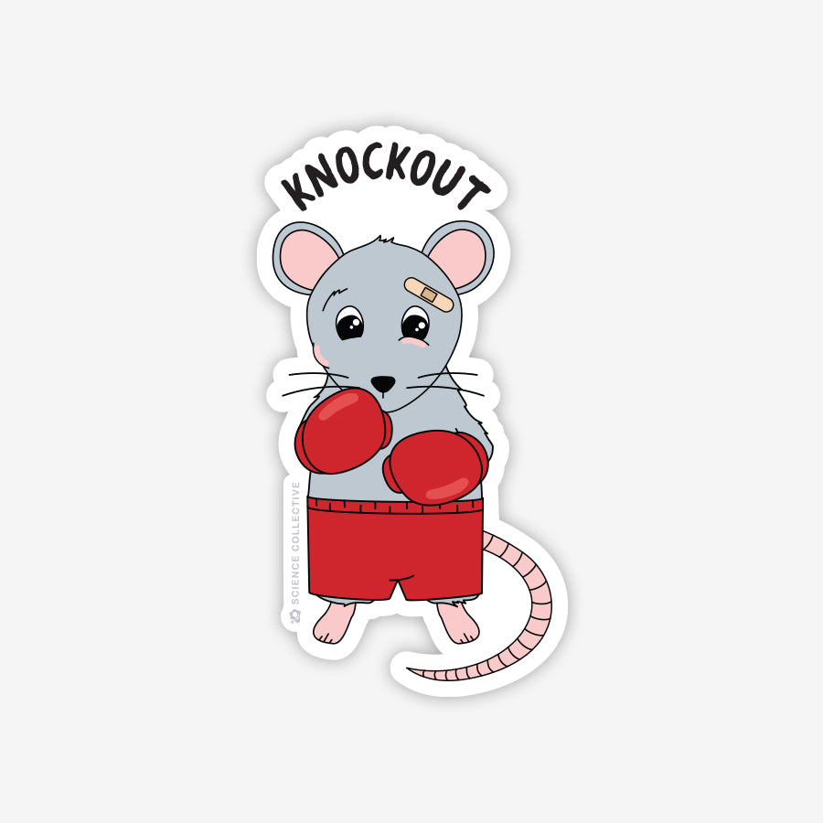 Knockout Sticker