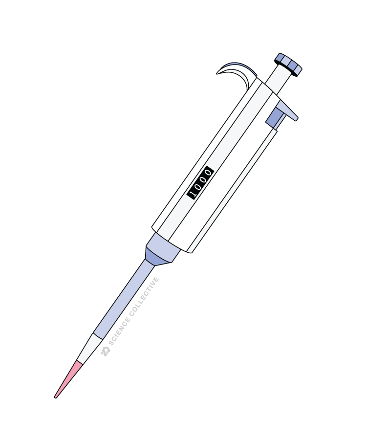 Micropipette sticker