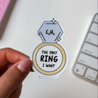 Benzene Ring Chemistry Sticker