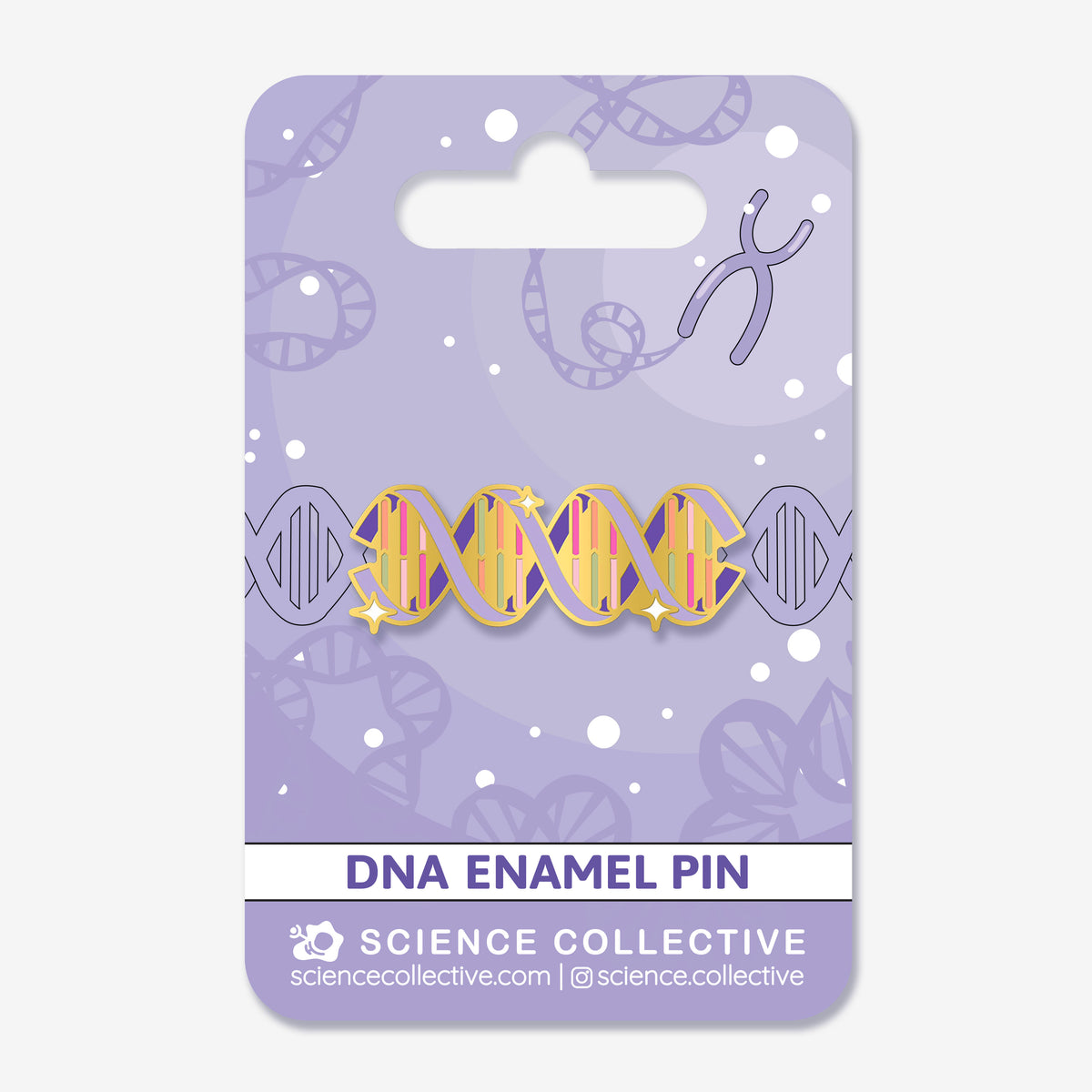 DNA Enamel Pin | Science Gifts from Science Collective