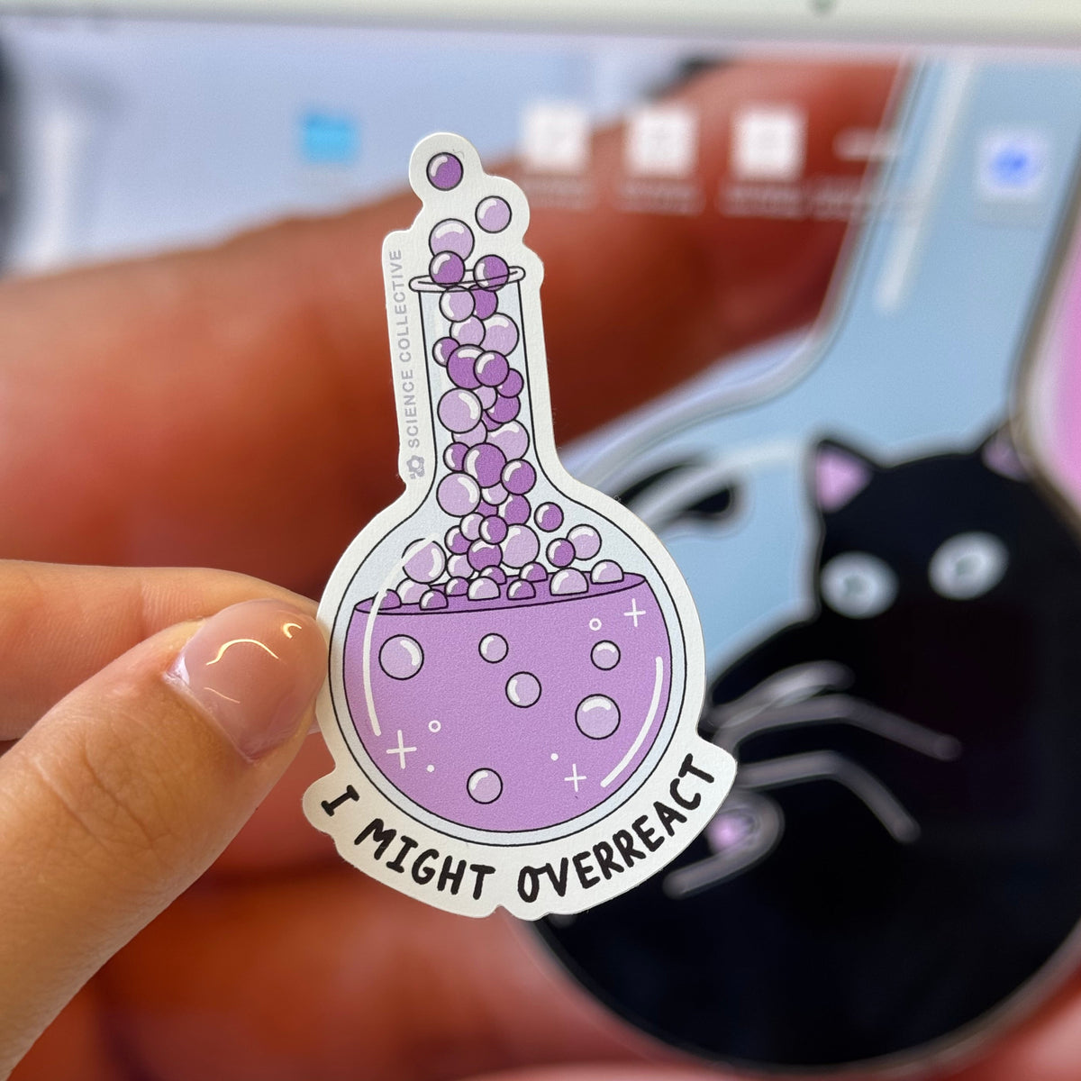 Overreact Sticker, additional product photo