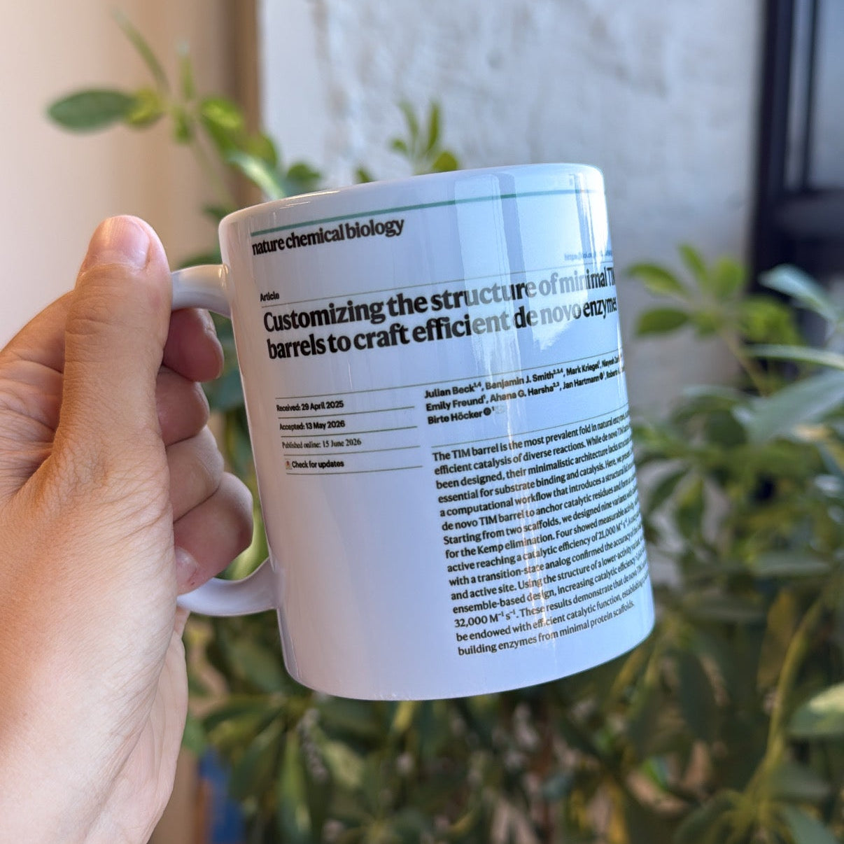 Custom Publication Mugs, alternate product photo