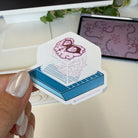 Cute Neuroscience Sticker featuring a brain in OCT Block