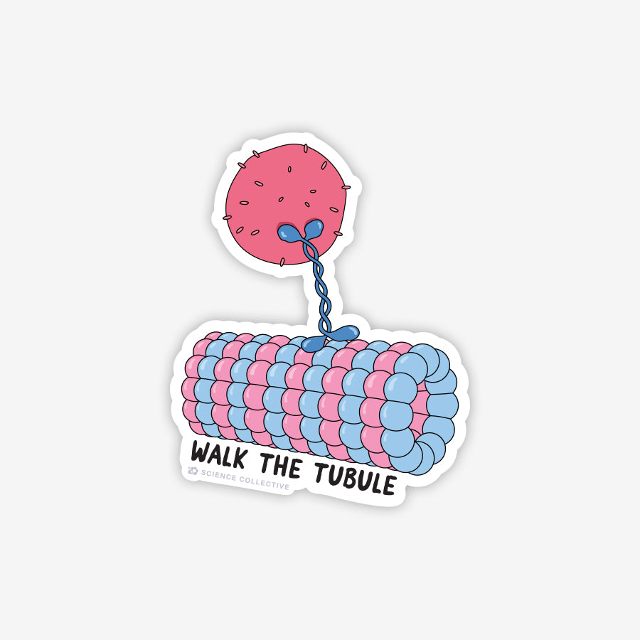 Walk The Tubule Sticker